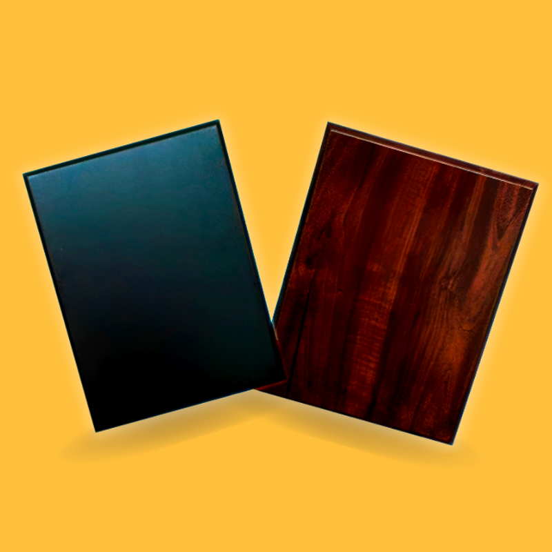 BASE DE MADERA PARA PLACA DE ALUMINIO #6