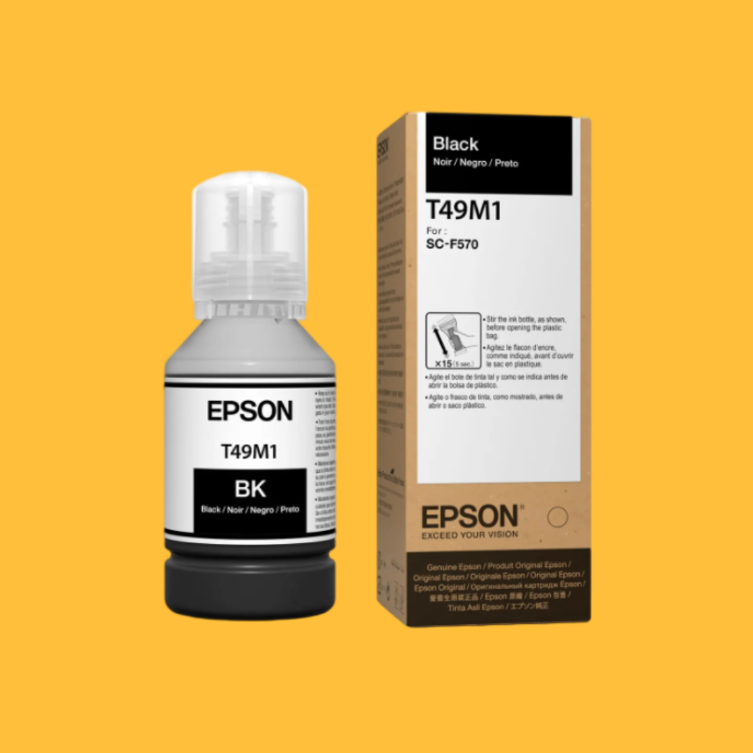 TINTA SUBLIMACION EPSON 140 ML NEGRA